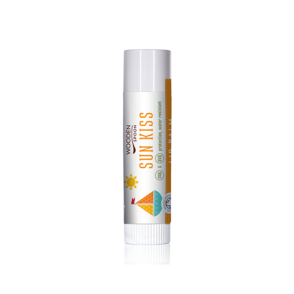 Ekologiskt solstift för läpparna SPF 45 Wooden Spoon