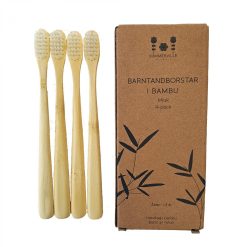 Ekologisk tandborste av bambu, 4-pack Barn Summerville Organics