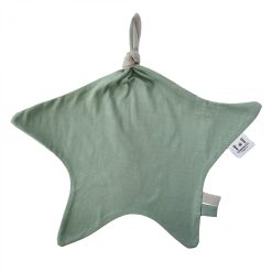 Snuttefilt Stjärna Ekologisk bomull, Mint - Summerville Organic